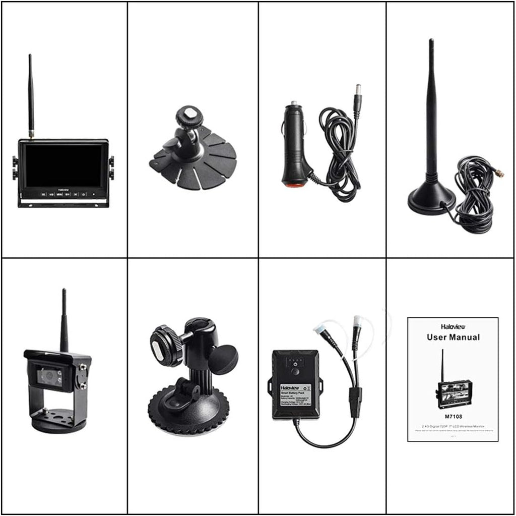 Wireless High Definition Rear View Camera System W372616