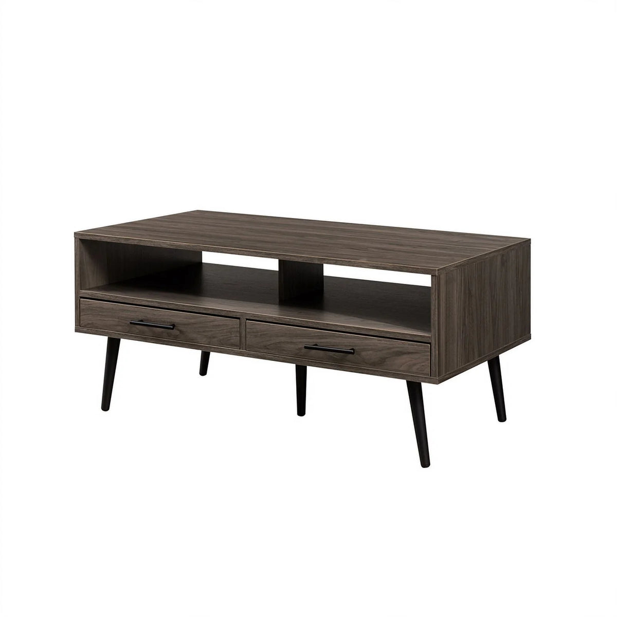 40" Wood Coffee Table with Hairpin Legs F444