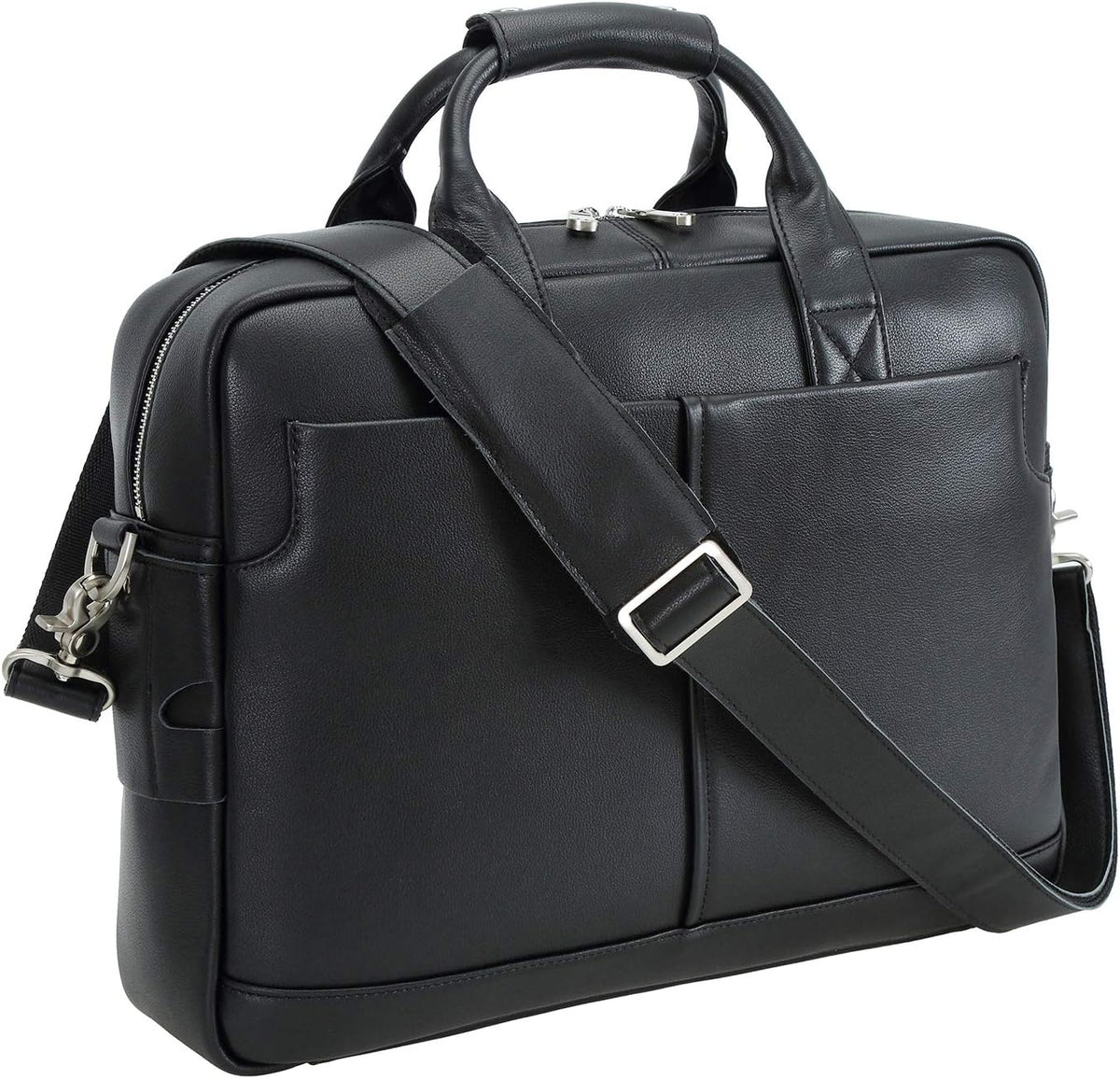 Leather 15.6 Inch Laptop Messenger Bag N3865