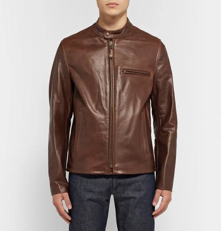 Brown Leather Jacket S733