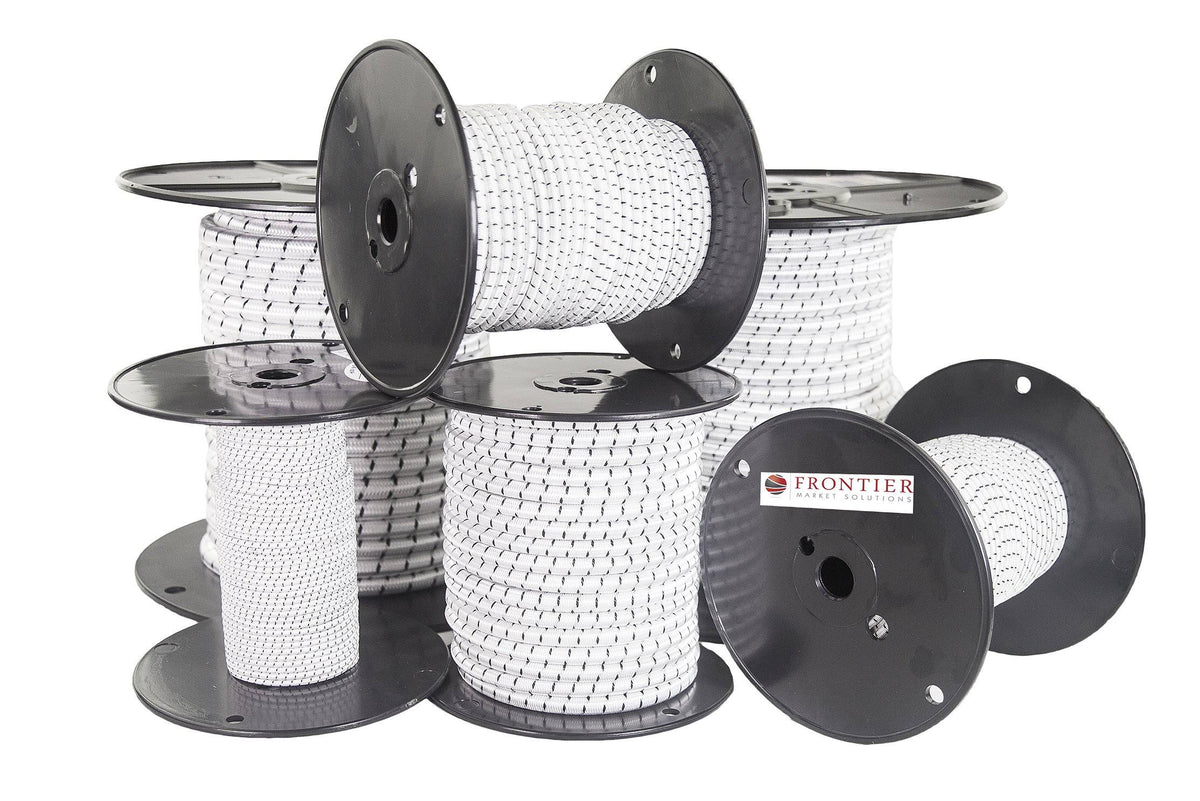 White 3/16 inch Bungee Cords J236