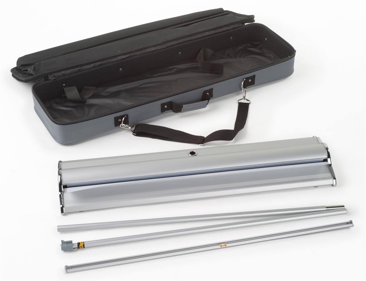 Roll Up Banner Stand with Hard Carry Case K3774