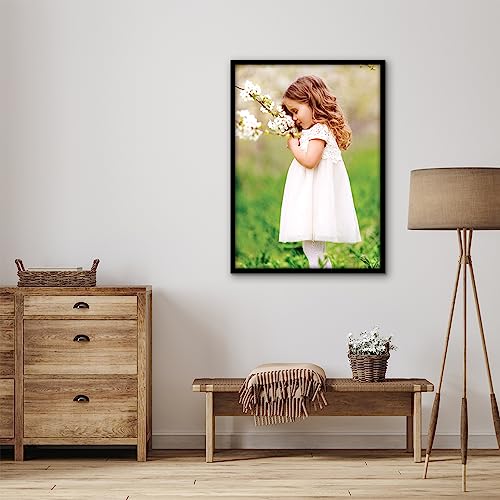 White 4x6 Picture Frame with Shatter Resistant Glass I98616