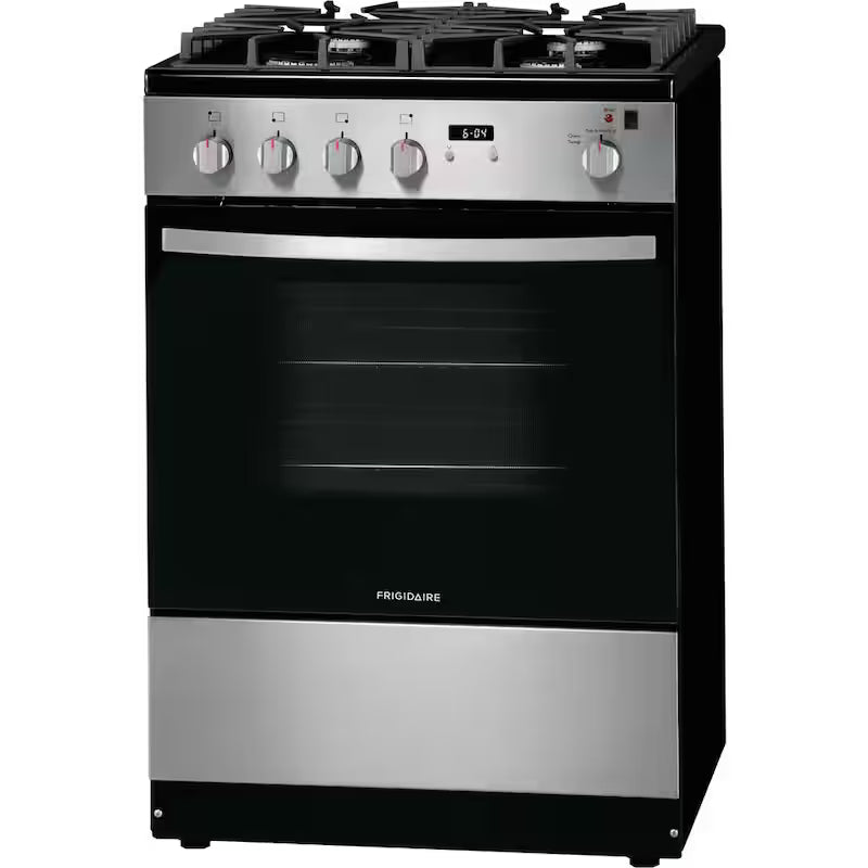 Freestanding Gas Range with Manual Clean in Stainless Steel L254