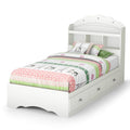 Twin Bookcase Storage Bed A7021