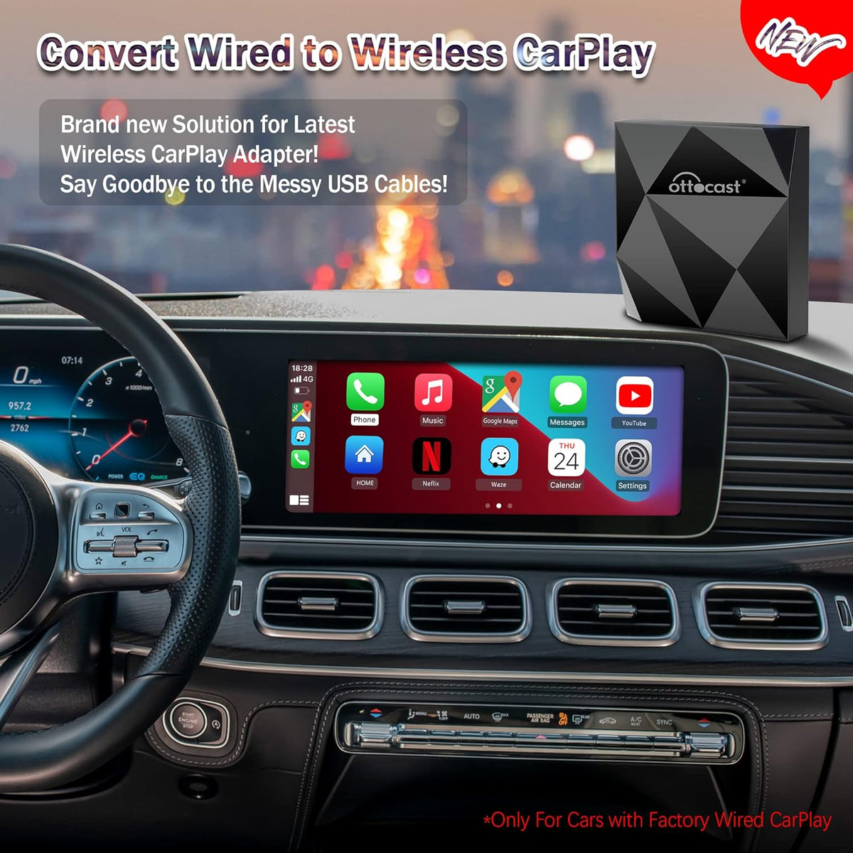 Wireless CarPlay Adapter I37293