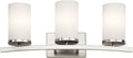 3 Light Vanity Light Brushed Nickel B53159