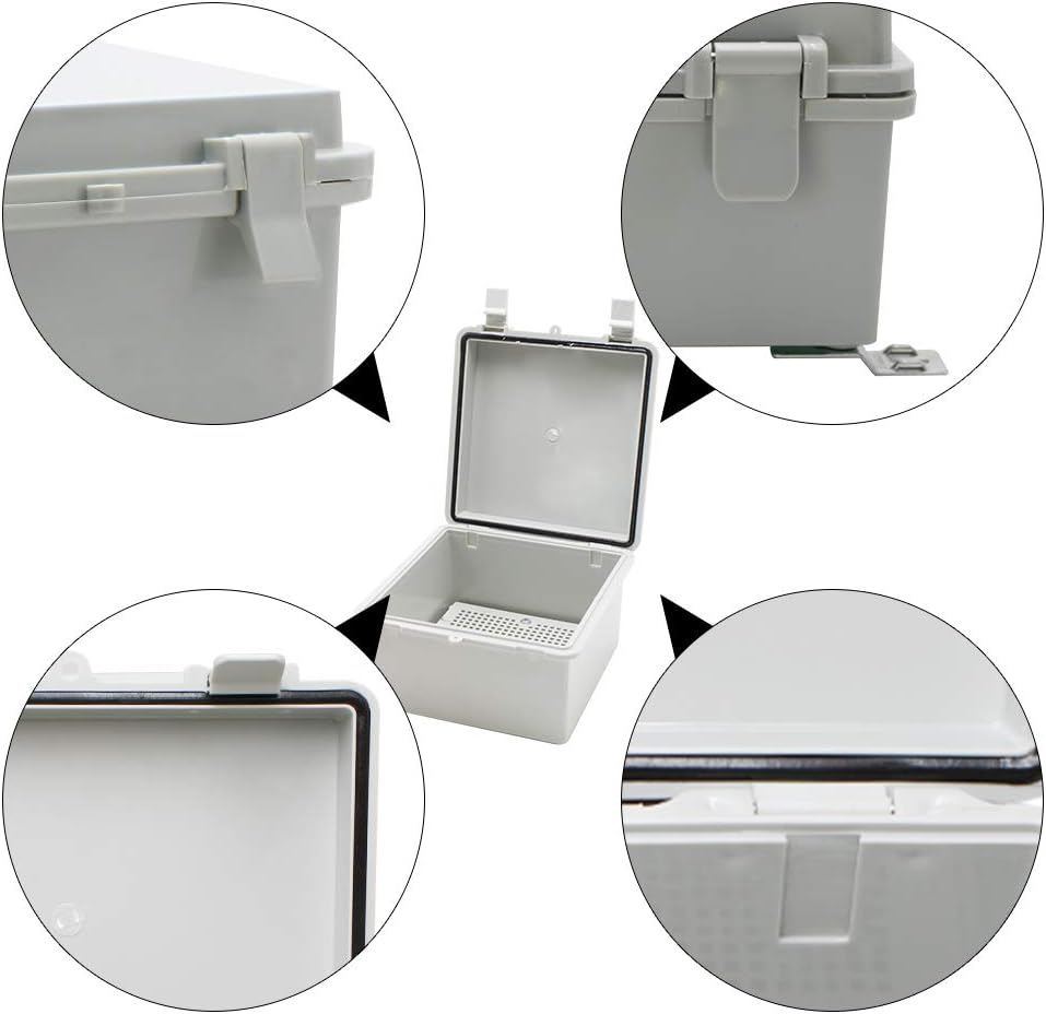 Waterproof Electrical Box with Lock and Wall Bracket D89728