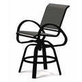 Patio Bar Stool Textured Black Titanium W1881