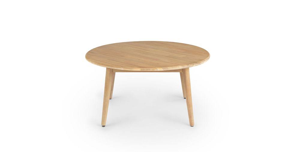 Round Acacia Coffee Table X2779