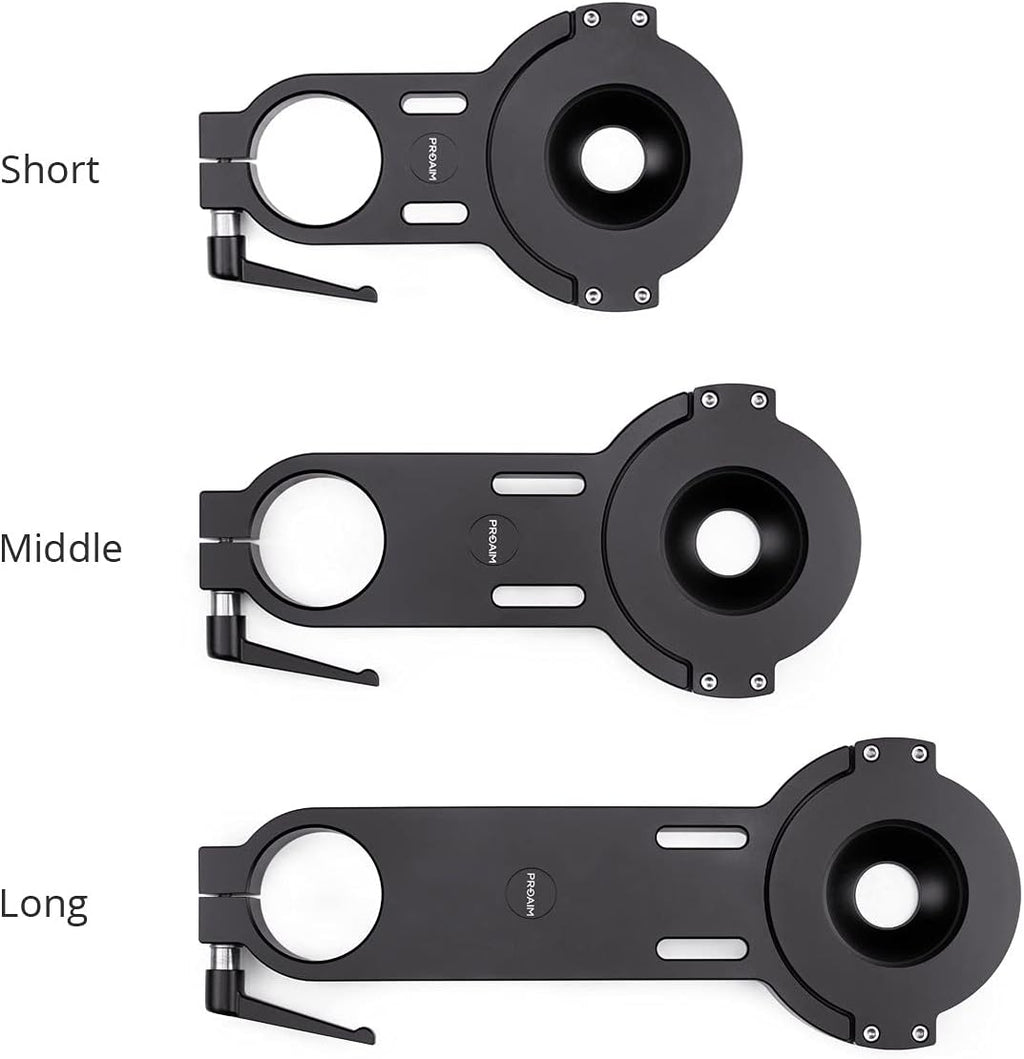 100mm Offset Bowl Adapter Bracket Euro/Elemac Mount Aluminum R968074