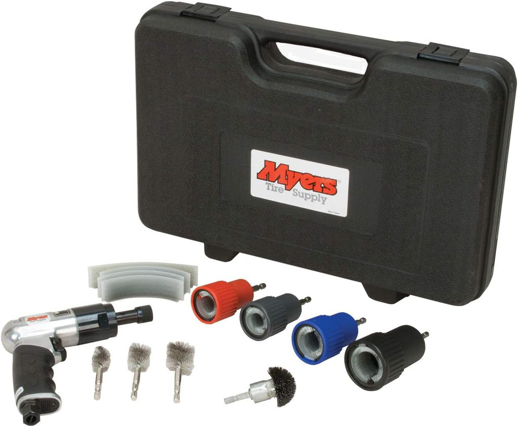 Wheel Nut & Stud Cleaning Kit with Air Tool and Brushes C807793