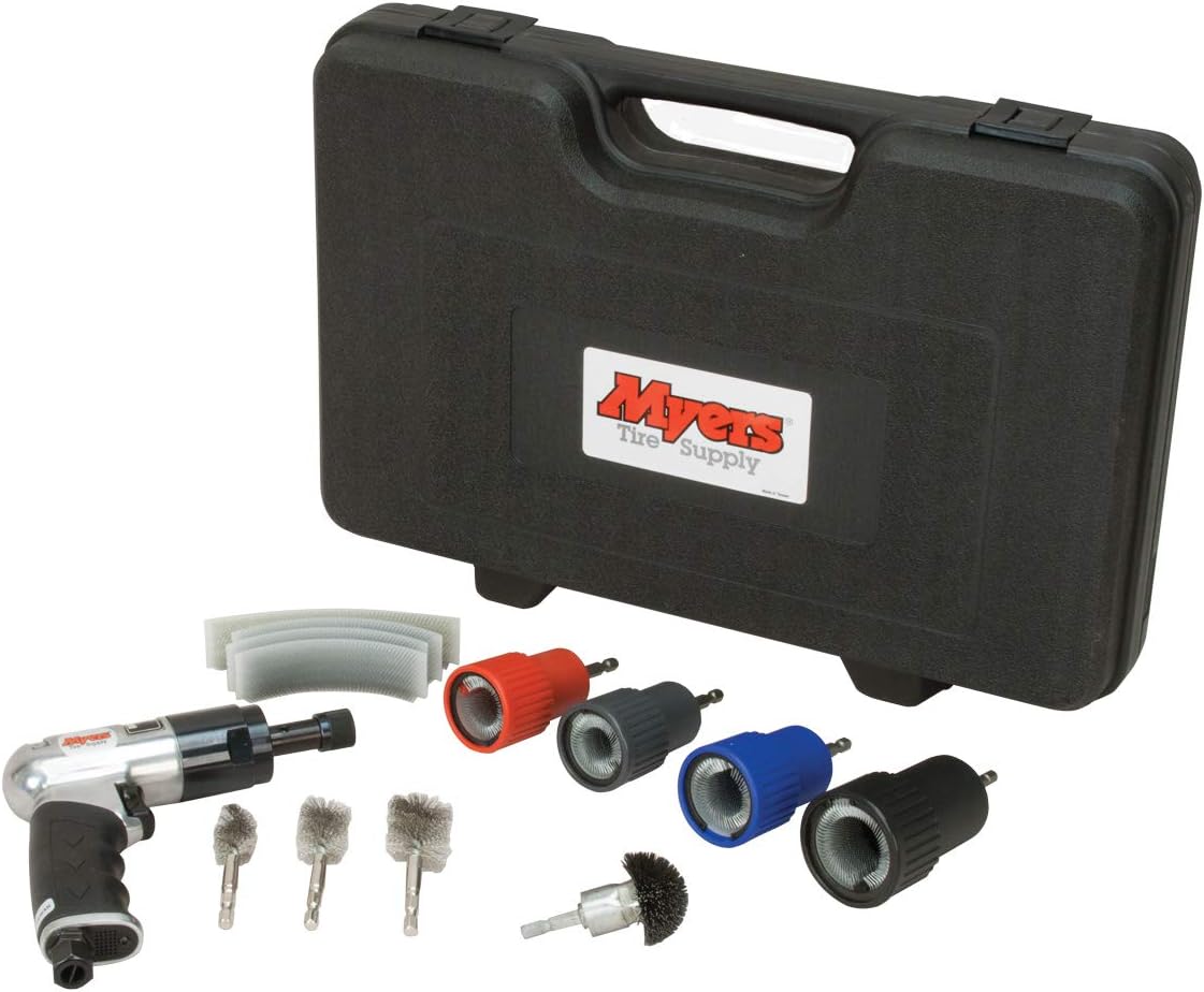 Wheel Nut & Stud Cleaning Kit with Air Tool and Brushes C807793