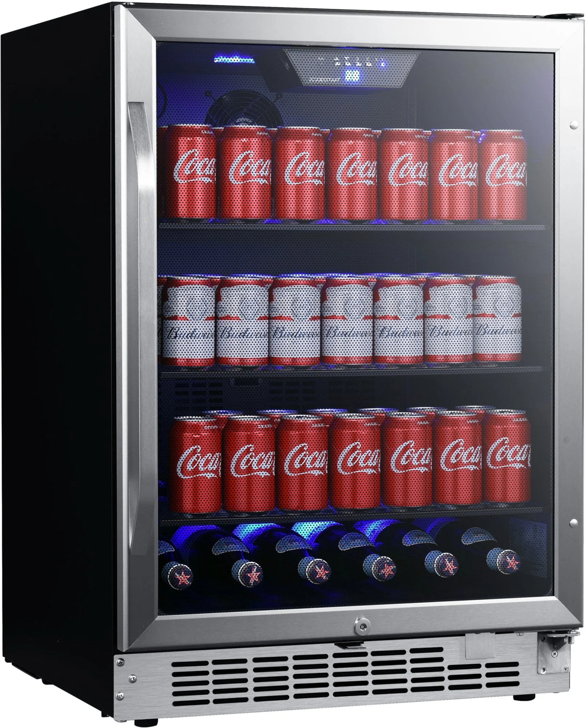 24 Wide 142 Can Built-In Beverage Cooler Stainless Steel P701374