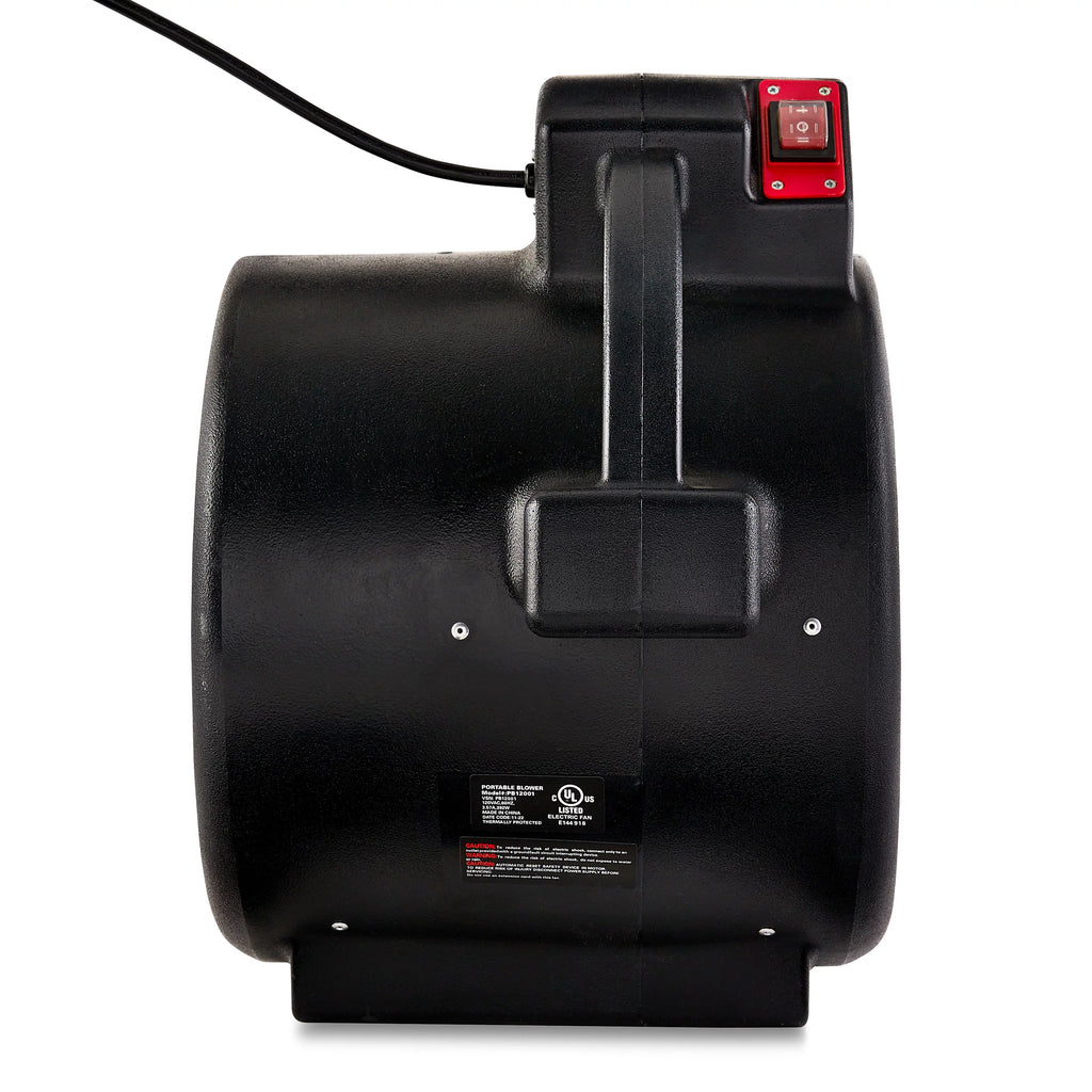 1/4 HP 2-Speed Utility Fan Air Mover Black V562458
