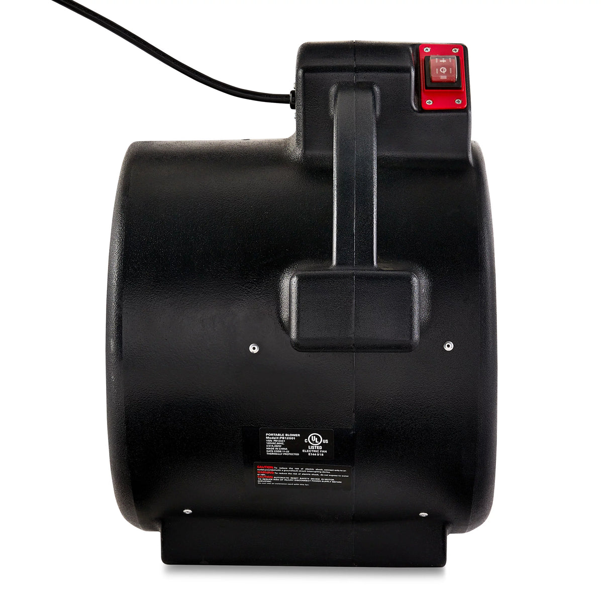 1/4 HP 2-Speed Utility Fan Air Mover Black V562458