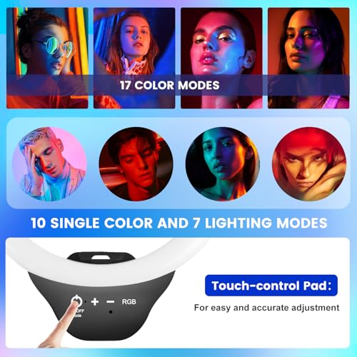 10'' Ring Light with 50'' Extendable Tripod Stand T58623