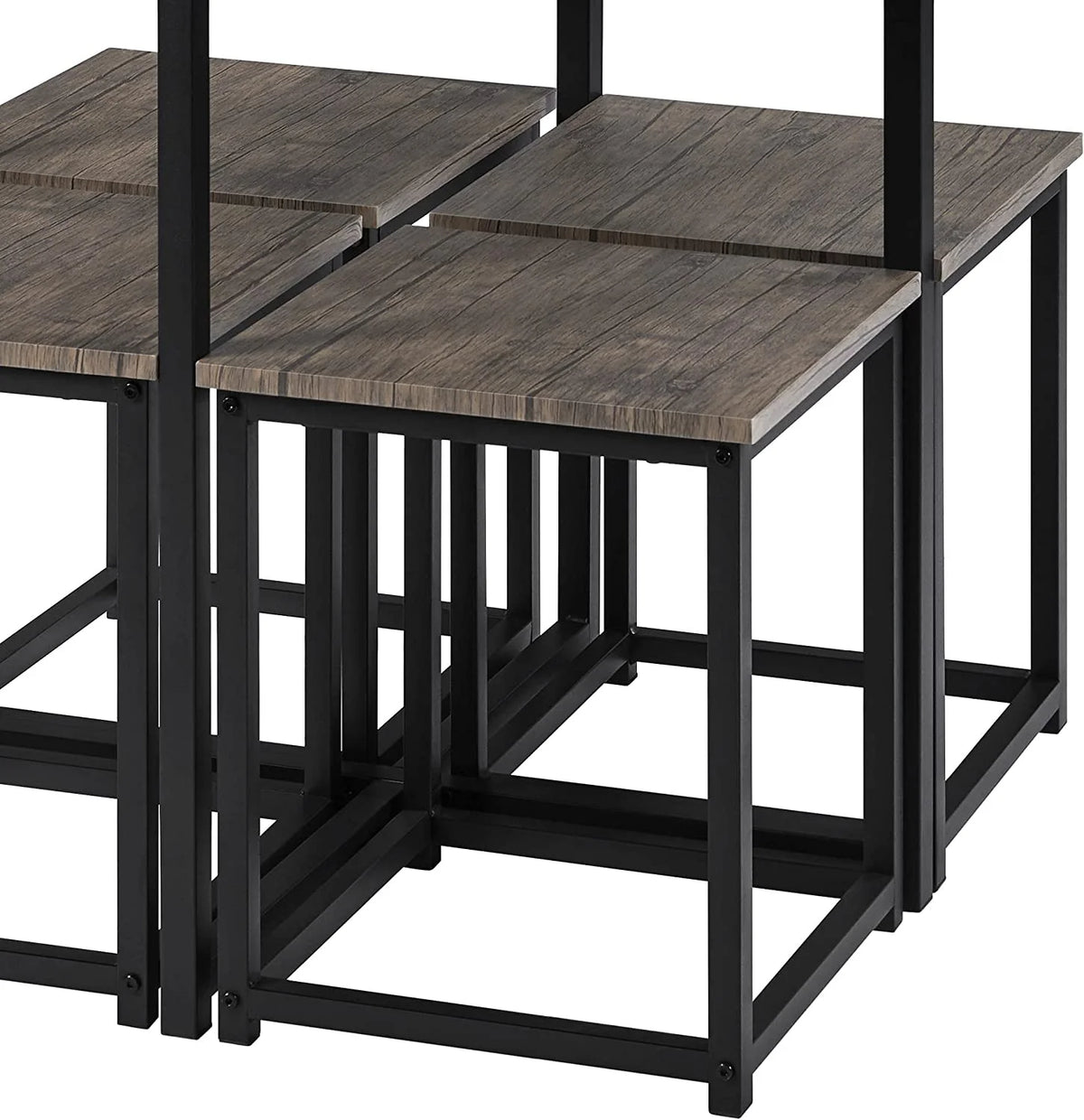 5-Piece Dining Table Set with 4 Stools G483410