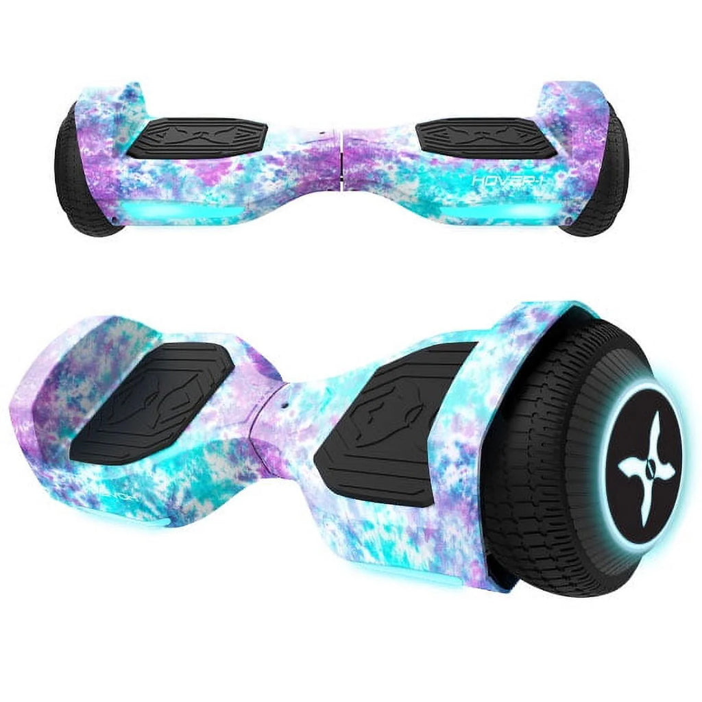 Black Hoverboard with LED Headlights G3084