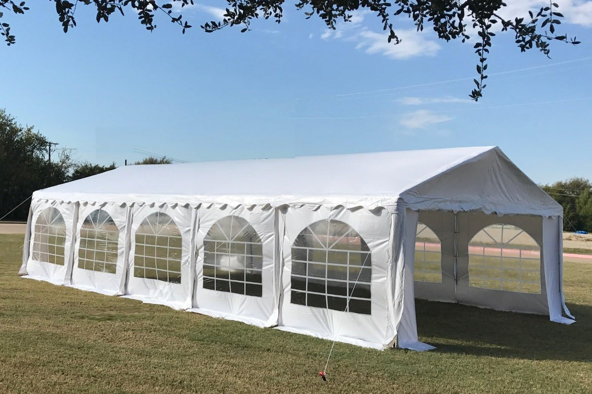 White Fire Retardant PVC Party Tent N7033