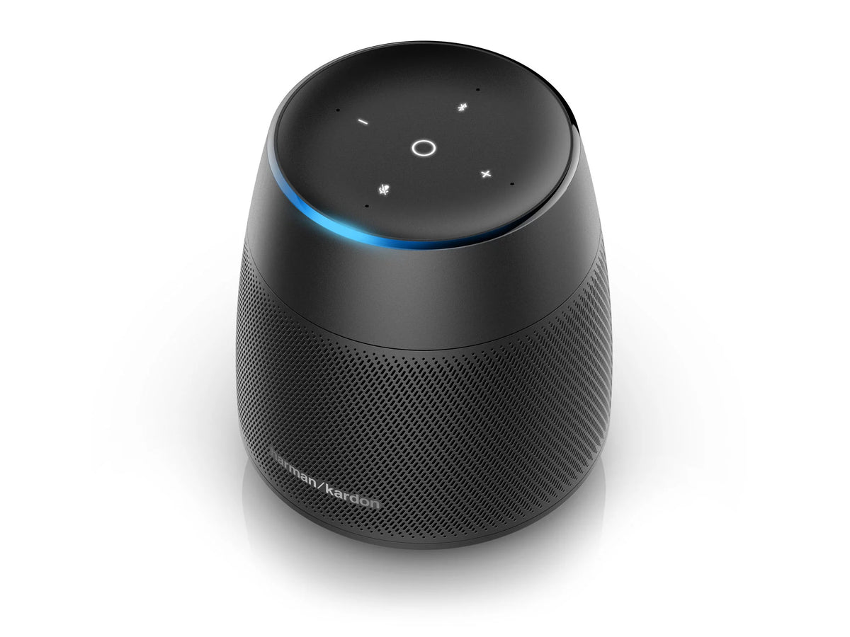 Black Voice Activated Bluetooth Smart Speaker X86070