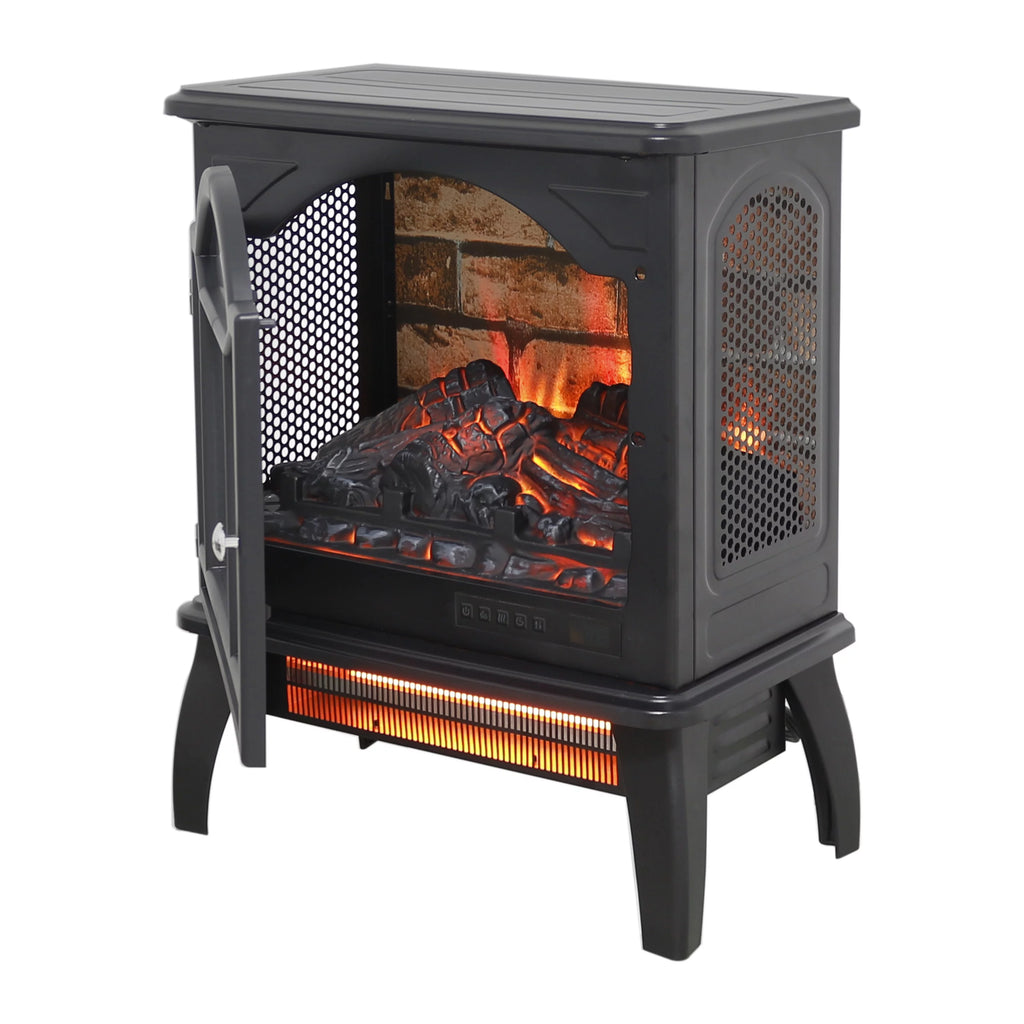 18 Inch 3D Infrared Electric Stove with Remote Control M256112