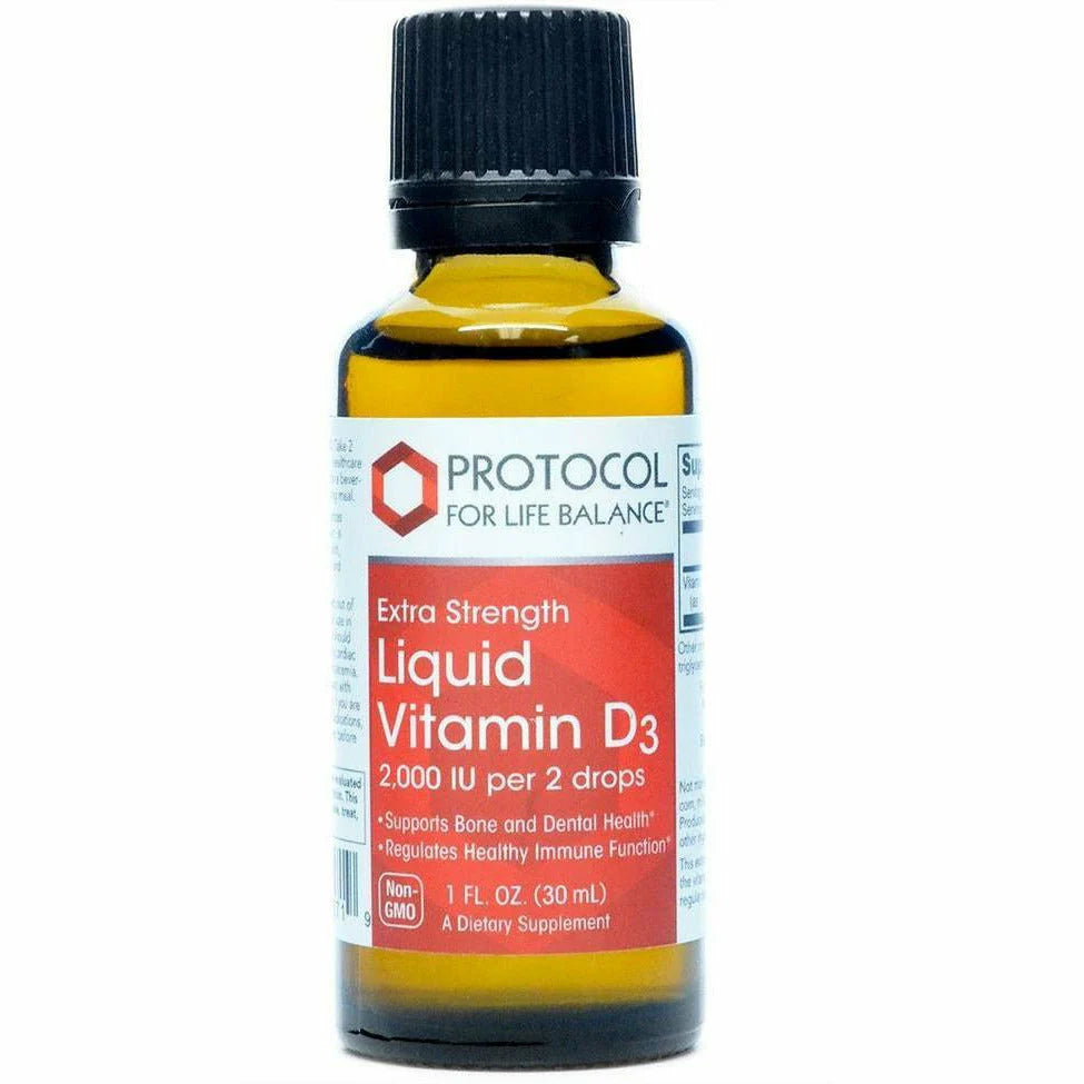 Liquid Vitamin D-3 2,000 IU 1 oz E277