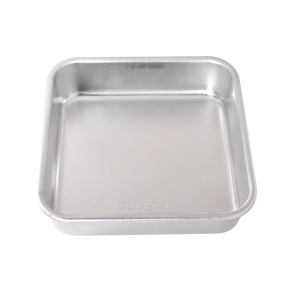 9" Square Aluminum Cake Pan H43014