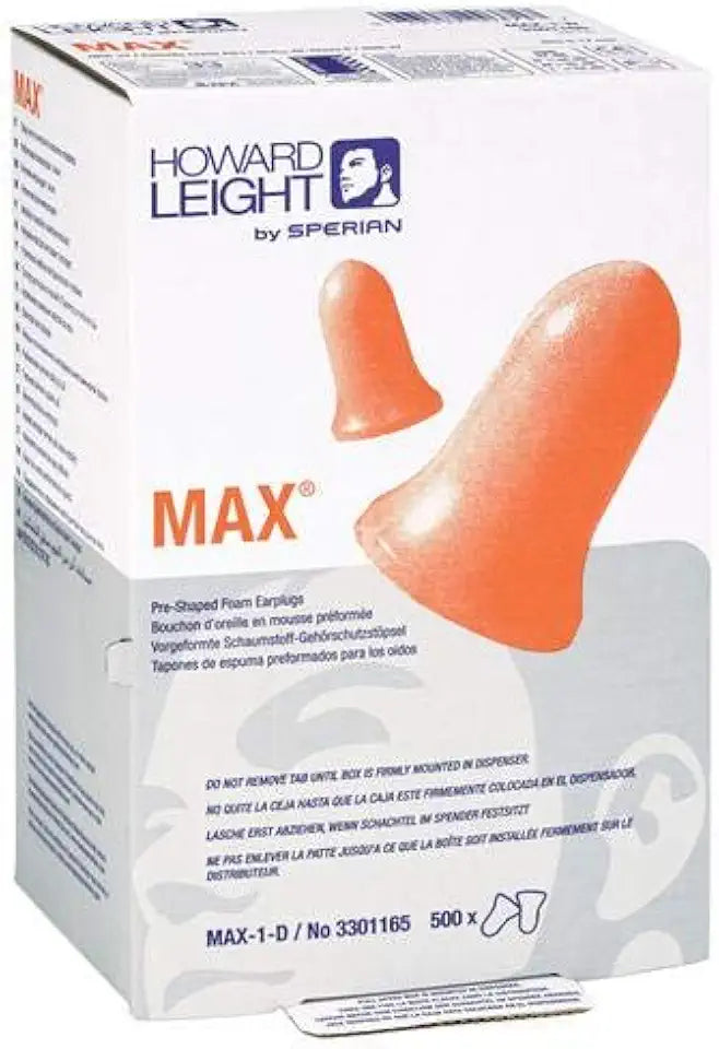 Corded Single-Use Earplugs NRR 33 Pack of 100 U84574