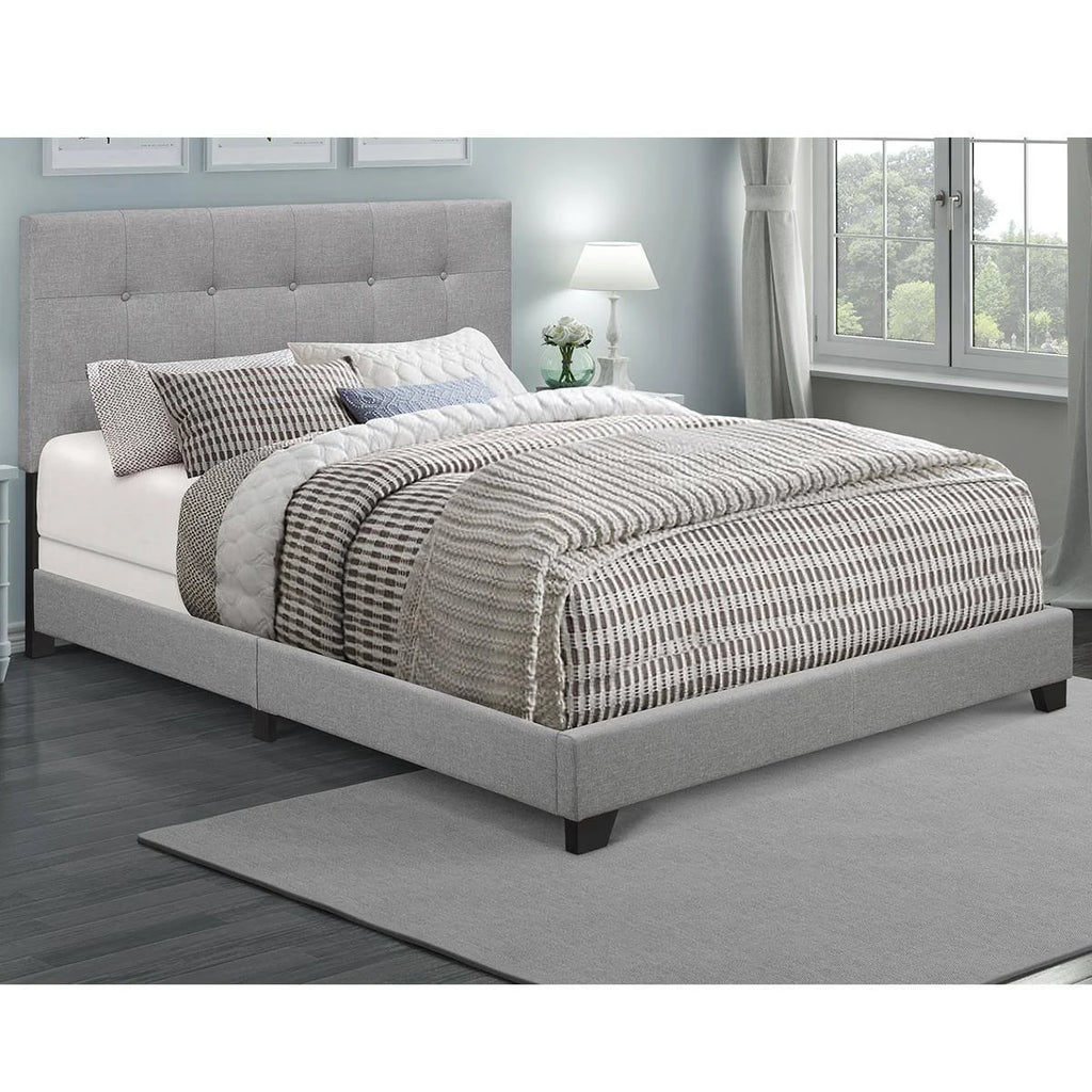 Queen Upholstered Platform Bed K5633