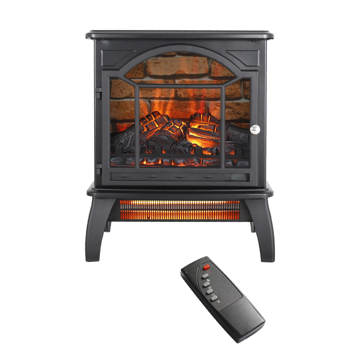 18 Inch 3D Infrared Electric Stove with Remote Control M256112