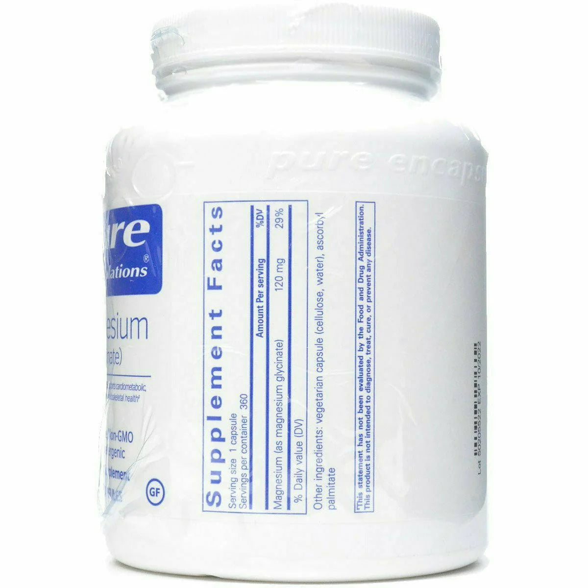 Magnesium (glycinate) 120 mg E405265