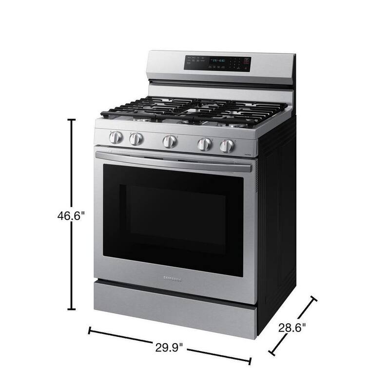 6 cu. ft. Gas Range with AirFry in Stainless Steel H7920