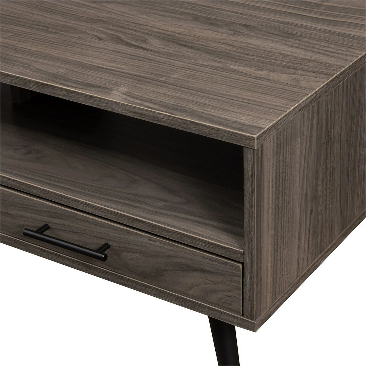 40" Wood Coffee Table with Hairpin Legs F444