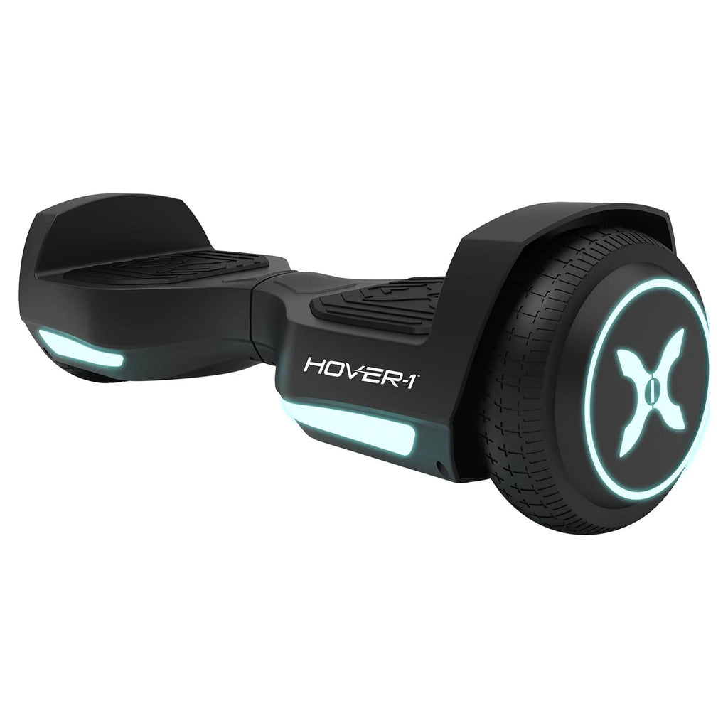 Black Hoverboard with LED Headlights G3084