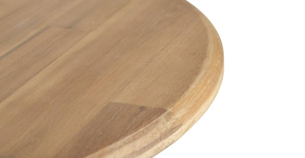Round Acacia Coffee Table X2779