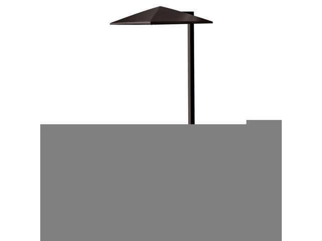 Satin Black Landscape Path Light P3429