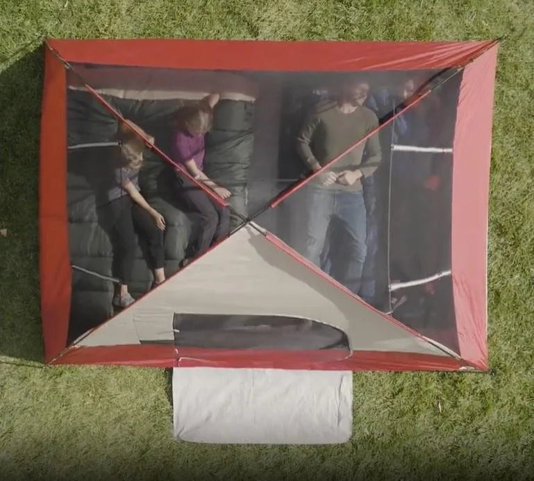 6 Person Dome Tent with Sitting Area 15 ft. x 11 ft. B5950