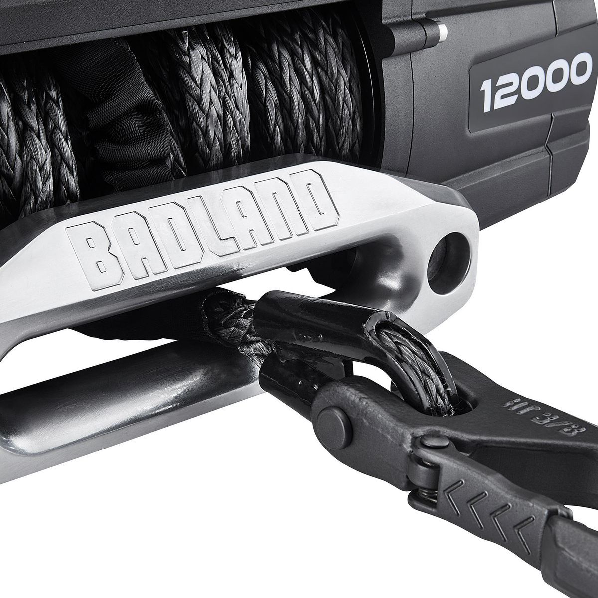 12,000 lb. Synthetic Rope Winch with Wireless Remote K2059