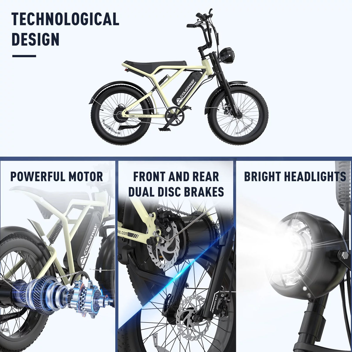 750W Electric Bike 20X4.0 Fat Tire 48V 15Ah Battery A939780