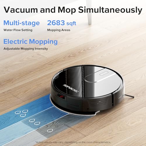 Robot Vacuum and Mop Combo with 4000Pa Suction N647