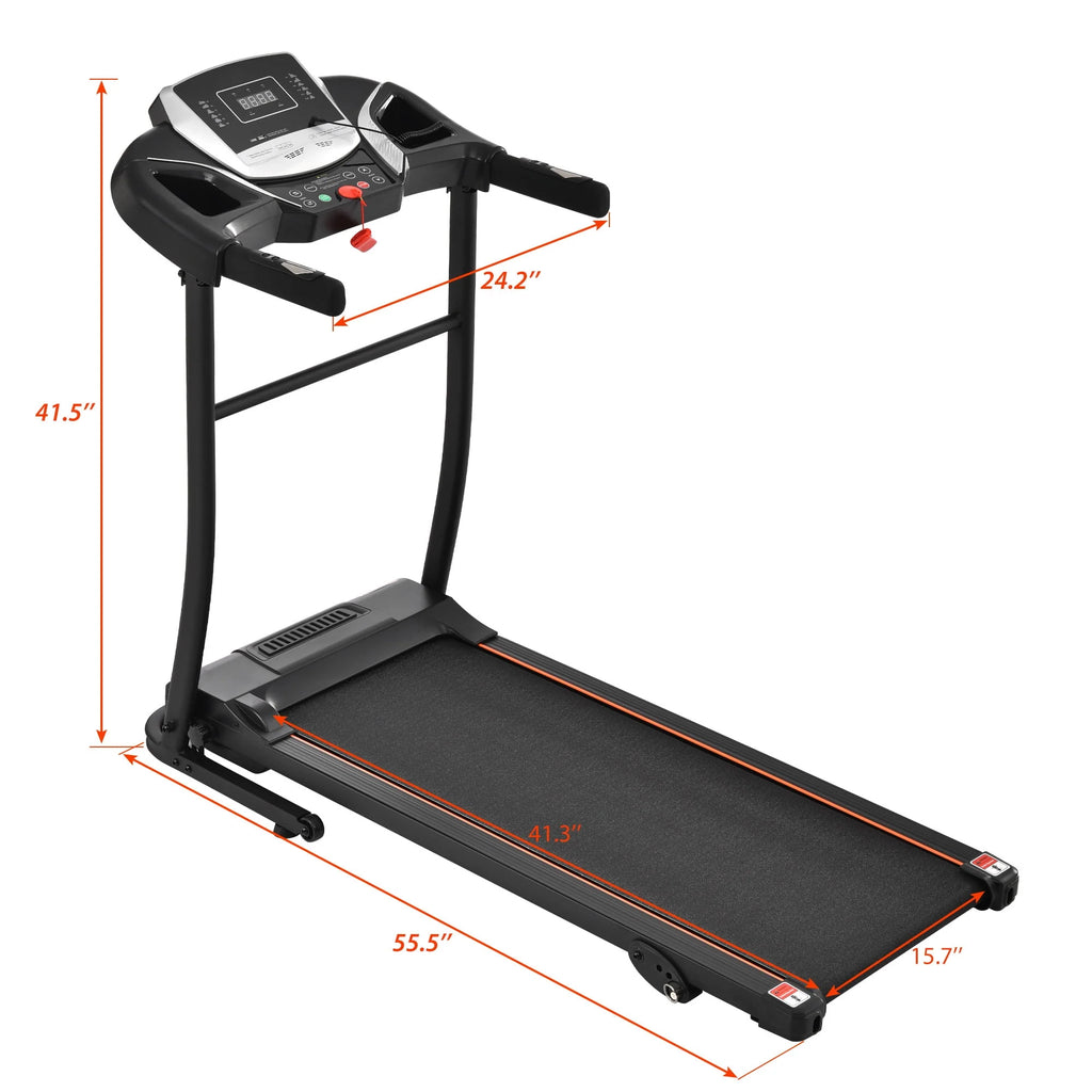 Folding Electric Treadmill with Incline U6412