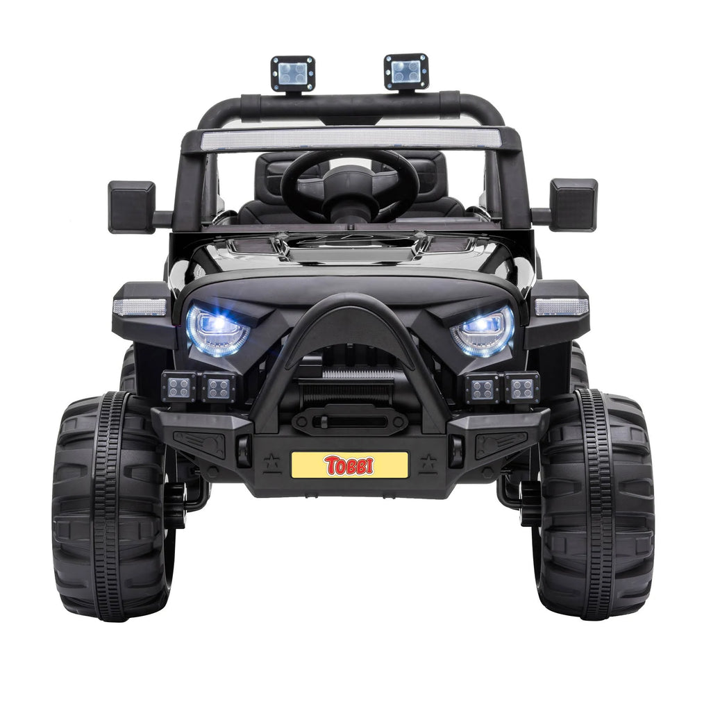 12V Battery Powered Ride on Truck Car Black X6570