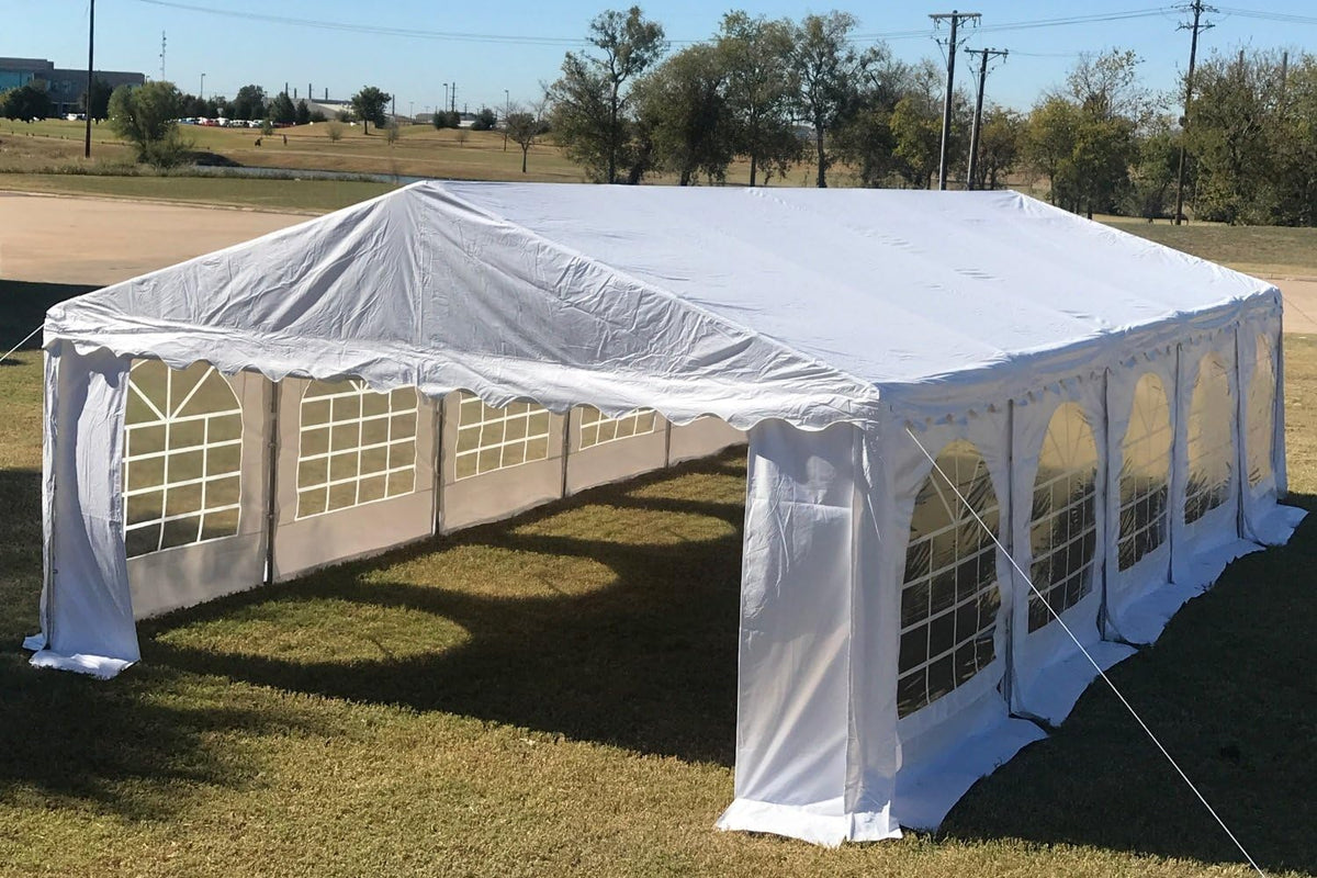 White Fire Retardant PVC Party Tent N7033