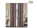 Ombre Window Panel, 50-Inch by 84-Inch, Aubergine (Set of 2) H83585