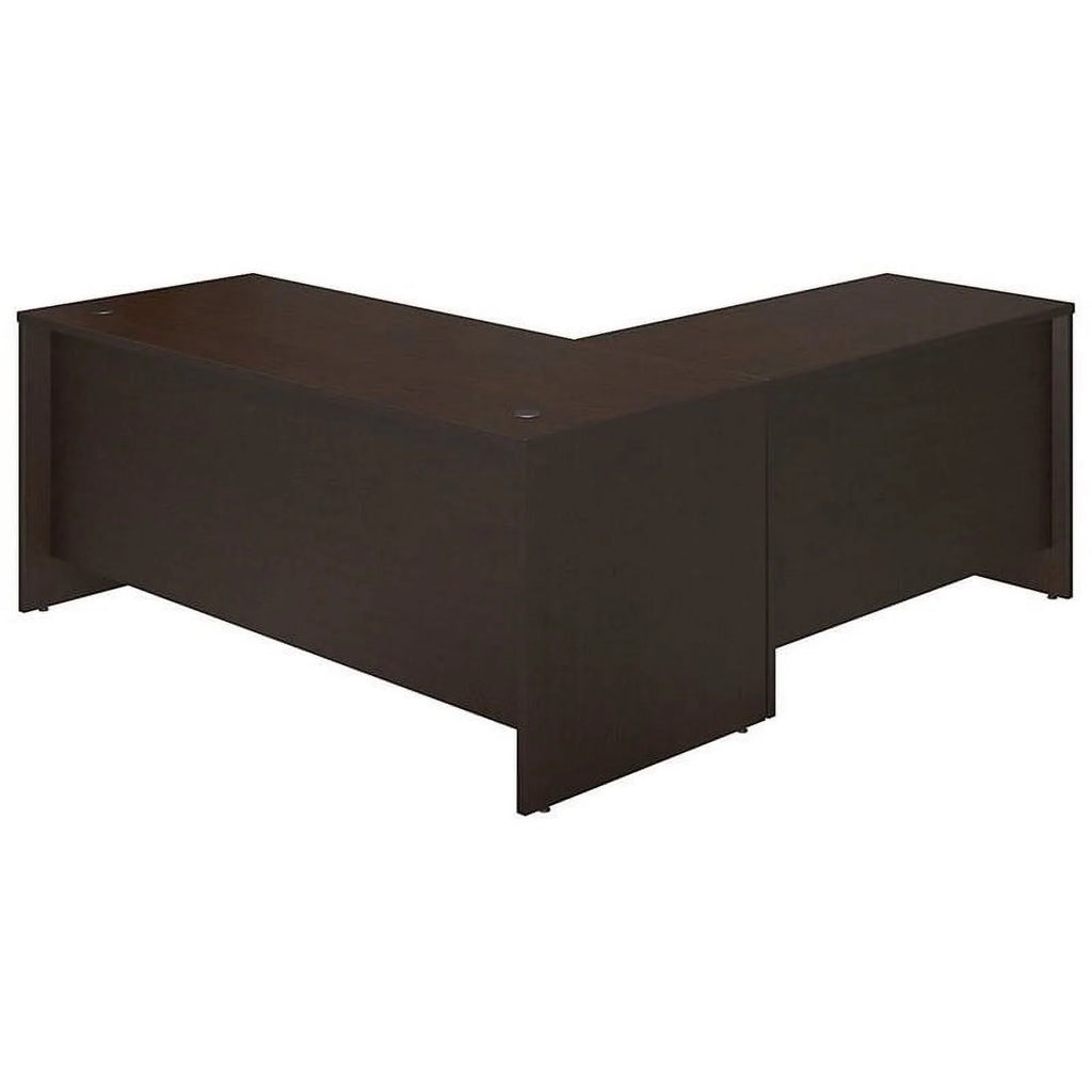 72"x30" Wood L-Shaped Computer Desk X47354