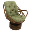 Sage Green Microsuede Swivel Rocker Cushion C461718