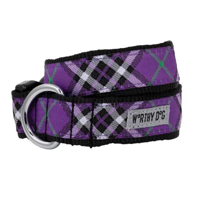 Plaid Dog Collar N566