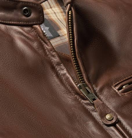Brown Leather Jacket S733