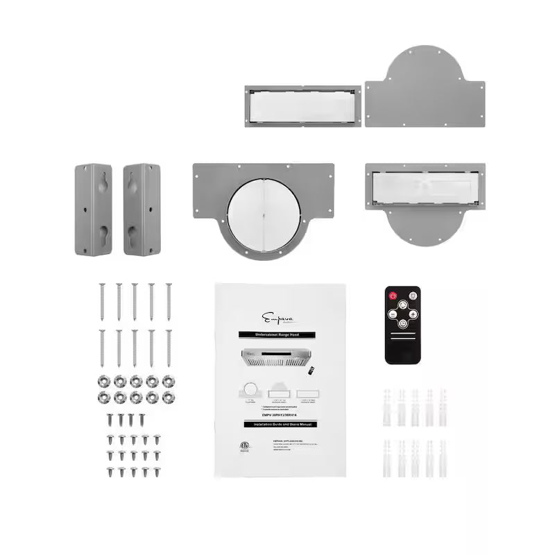 30 in. 500 CFM Ducted Under Cabinet Range Hood in Stainless Steel with Permanent Filters O460